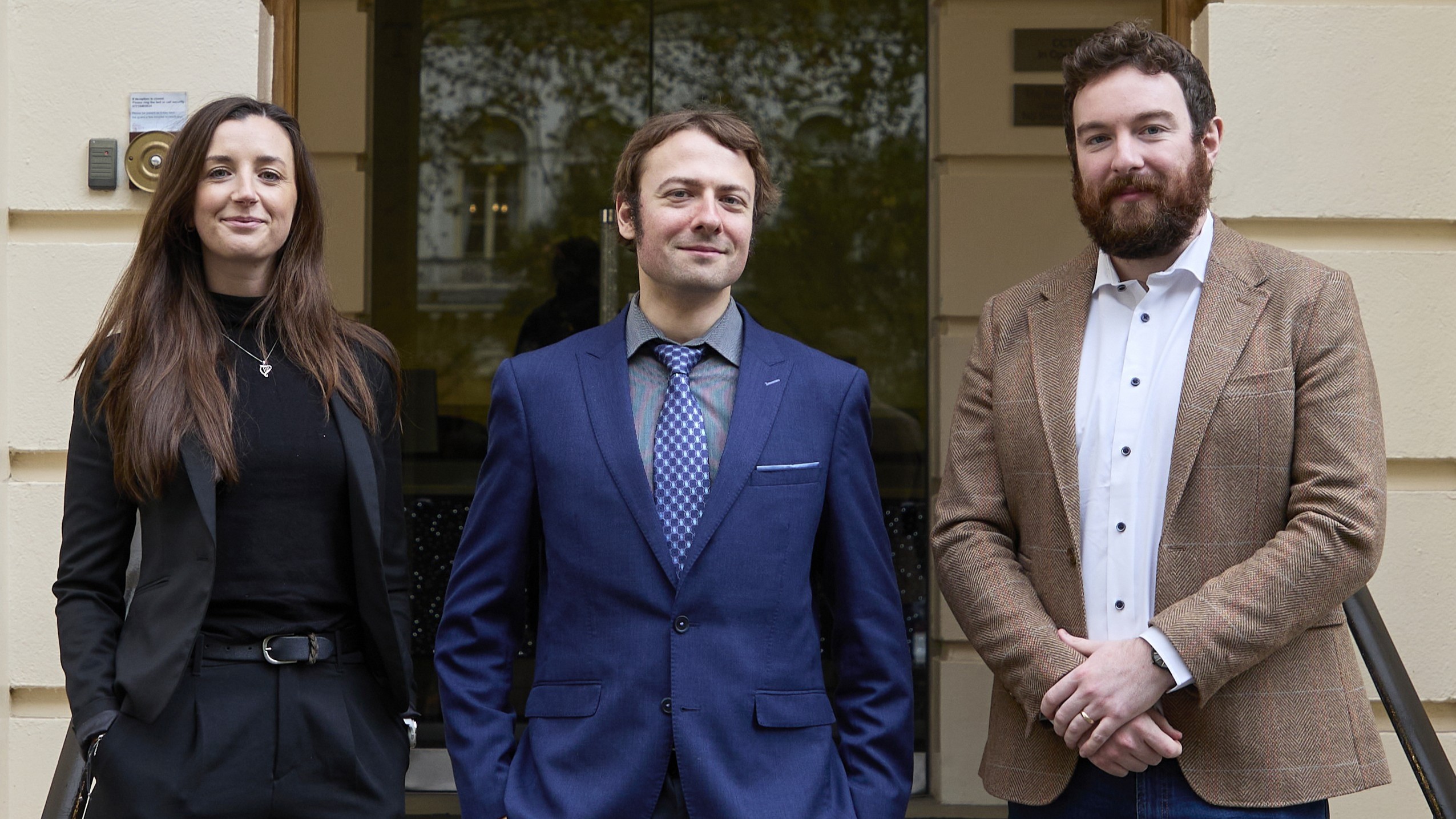 Dr Laura Hayes (Dublin Institute for Advanced Studies), Dr Boris Galkin (Tyndall National Institute) and Dr Anthony Redmond (University College Dublin).