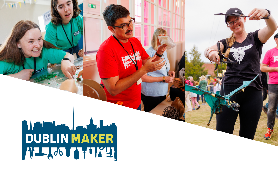 Dublin Maker Festival Decorative Graphic
