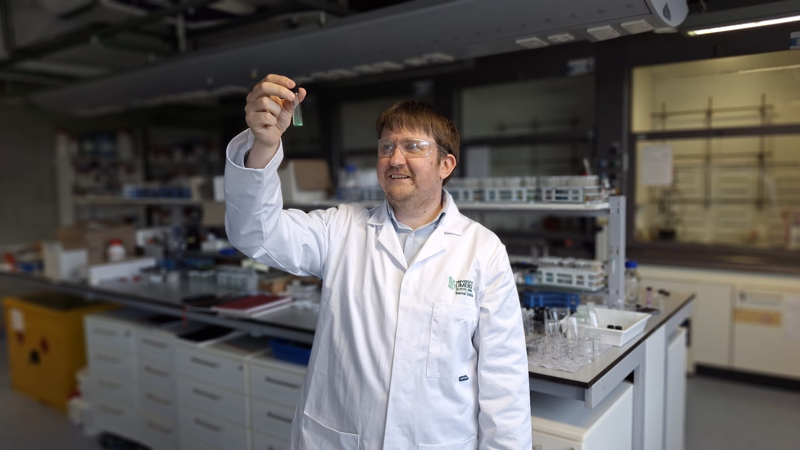 Andrey Bezrukov, University of Limerick, whose ROBOSORB project aims to accelerate the discovery of next generations of physisorbents for carbon capture, in the fight against the global climate crisis.
