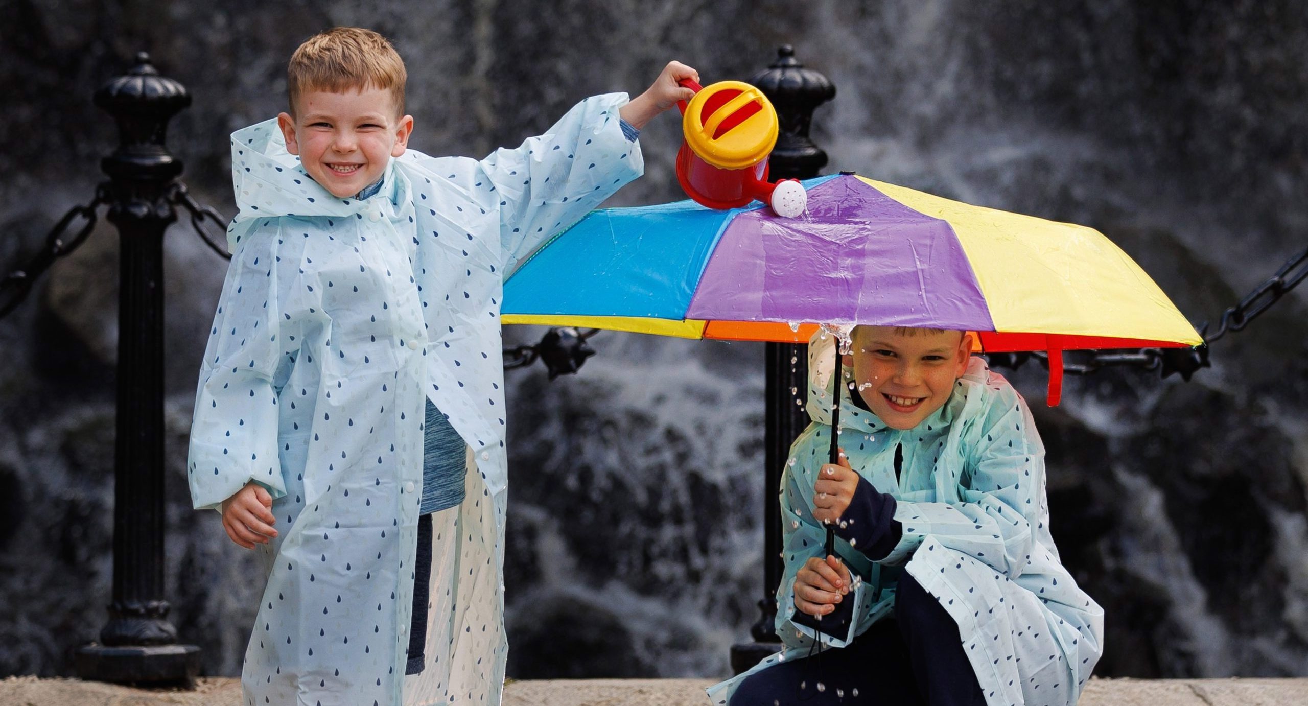 Jack, aged 10, and his brother Jordi Lacey Leonard, aged 5 photographed to launch Science Week 2026.