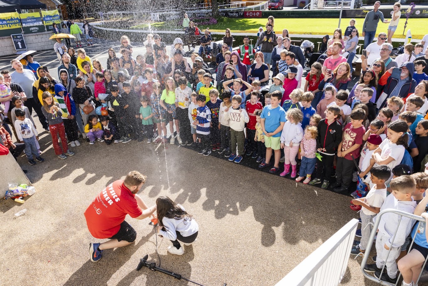 An image of a group of children taking part in a Dublin Maker activity. Image: Dublin Maker